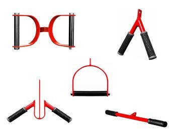 Komplet drążków do atlasów wyciągów