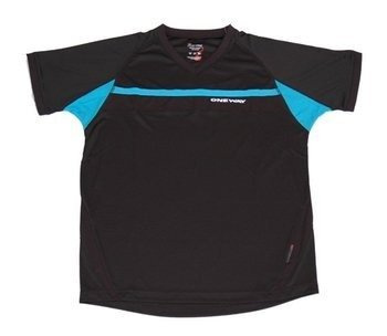 Koszulka WERDI black-green apple/black-turquise One Way  AKCESORIA