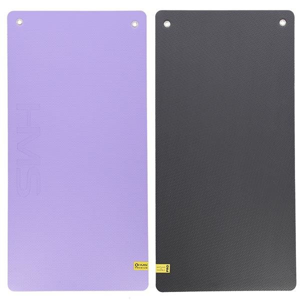MFK07 VIOLET-BLACK MATA FITNESS KLUBOWA Z OTWORAMI 120*60CM EVA 