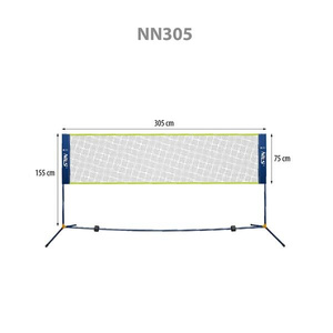 NN305 SIATKA DO BADMINTONA 305CM POKROWIEC PEŁNY NILS
