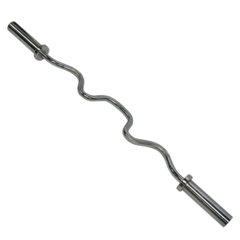 Gryf olimpijski mocno łamany chromowany AC-118