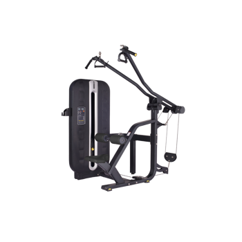 Maszyna na najszersze grzbietu- ściąganie z góry ze stosem Bauer Fitness PLM-621