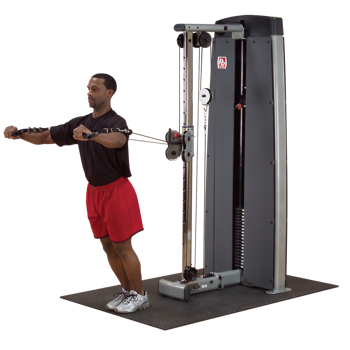 Maszyna ze stosem wieża jednostanowiskowa Body Solid Pro Dual Line Bauer Fitness BSL-903