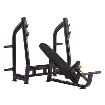 Ławka pod sztangę olimpijska skos w górę Bauer Fitness PLM-531