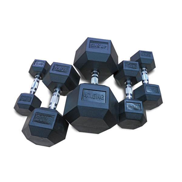 Hantla ogumowana HEX 40 kg AC-17016