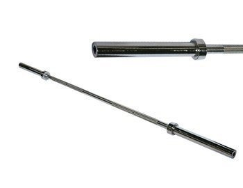 Gryf olimpijski prosty 220 cm fi 50 mm - Bauer Fitness