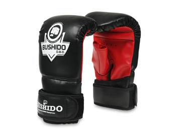 Przyrządowe rękawice treningowe na worek Bushido