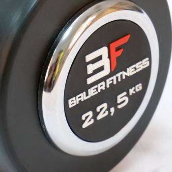 Hantla stała ogumowana 22,5 kg AC-1249