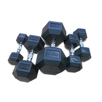 Hantla ogumowana HEX 15 kg AC-1706