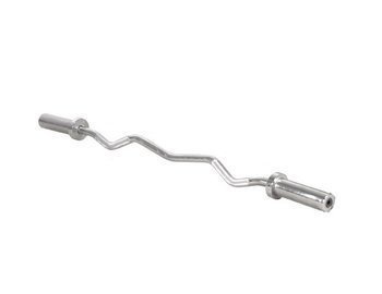 Gryf olimpijski gięty pojedynczo fi 50 mm - Bauer Fitness