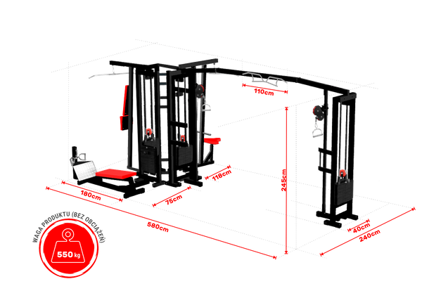 Wieża treningowa PMS104s