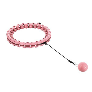  HHW01 HULA HOP PINK Z WYPUSTKAMI I OBCIĄŻNIKIEM HMS