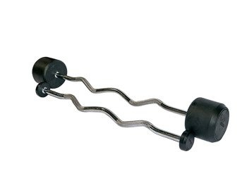 SZTANGA ŁAMANA Z OBCIĄŻENIEM - Bauer Fitness