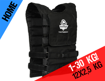 Kamizelka obciążeniowa z obciążeniem 1-30 KG