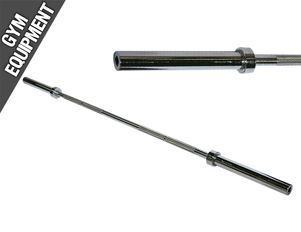 Gryf olimpijski prosty 220 cm fi 50 mm - Bauer Fitness
